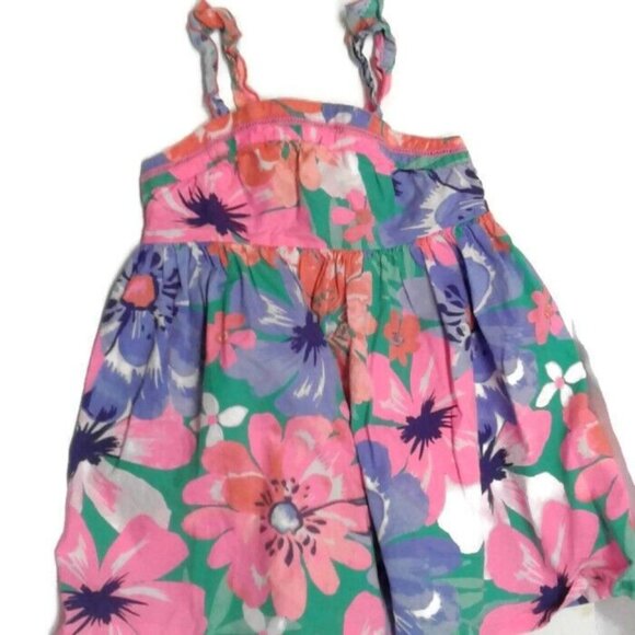 Cherokee Circo Girls 4T lot of 2 sun dresses 1 hoodie Pink Floral - Picture 3 of 4